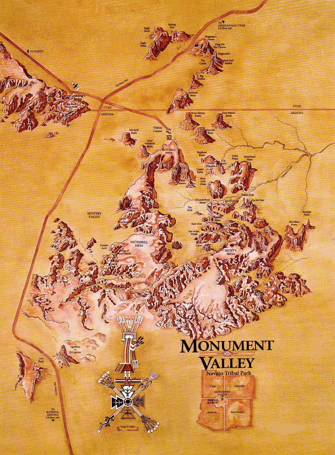 Monument Valley Map