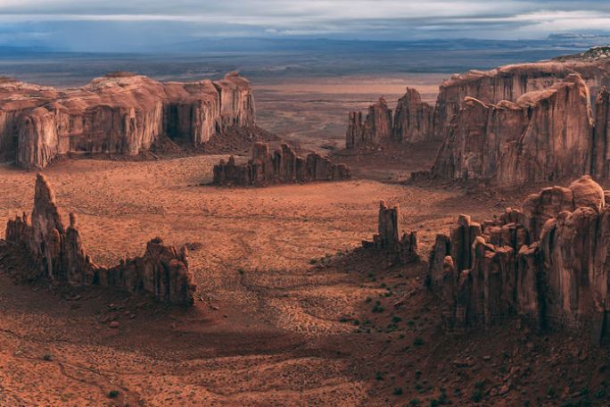 a group of large canyon