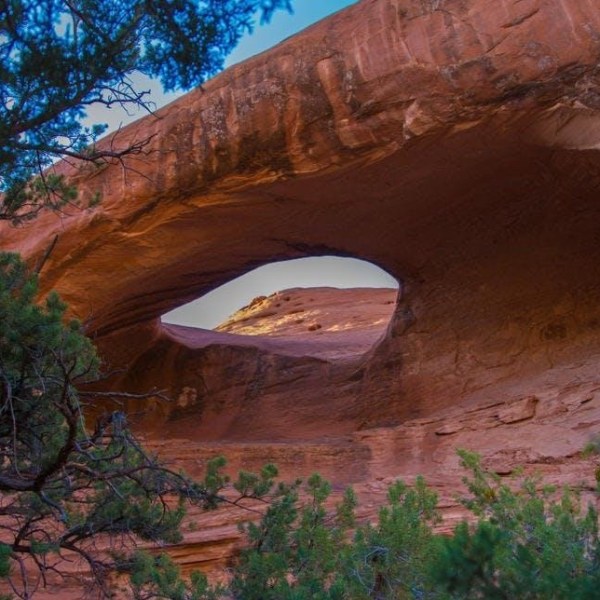 a close up of a canyon